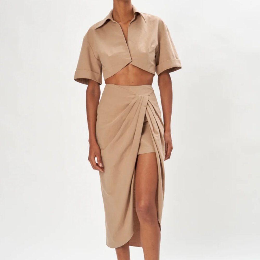 Ronny Kobo Greg Midi Skirt